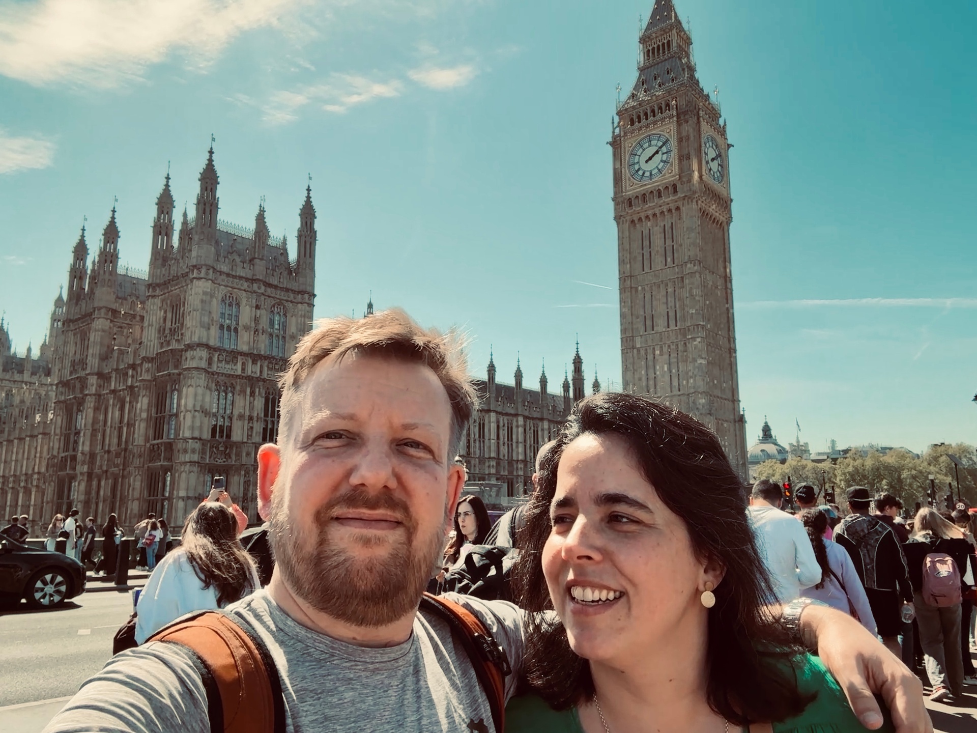 Isabel & Jérôme à Londres